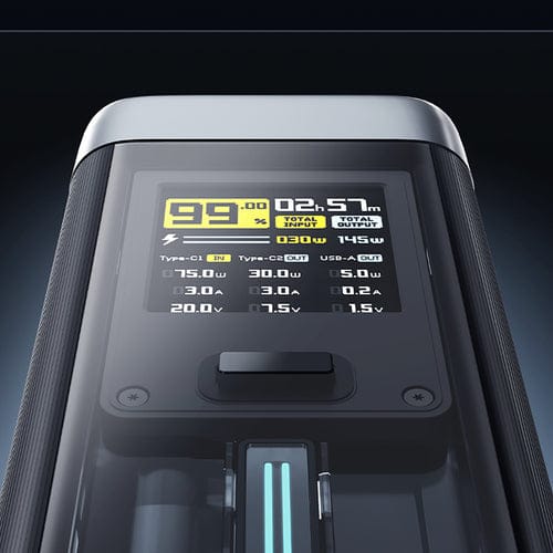 Cuktech CUK00P23GLBK 210W 25000mAh Powerbank 2 x USB-C 1 x USB-A - Black