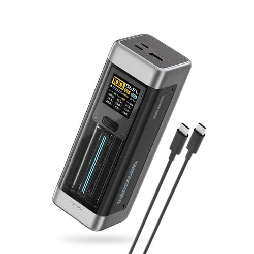 Cuktech CUK00P23GLBK 210W 25000mAh Powerbank 2 x USB-C 1 x USB-A - Black