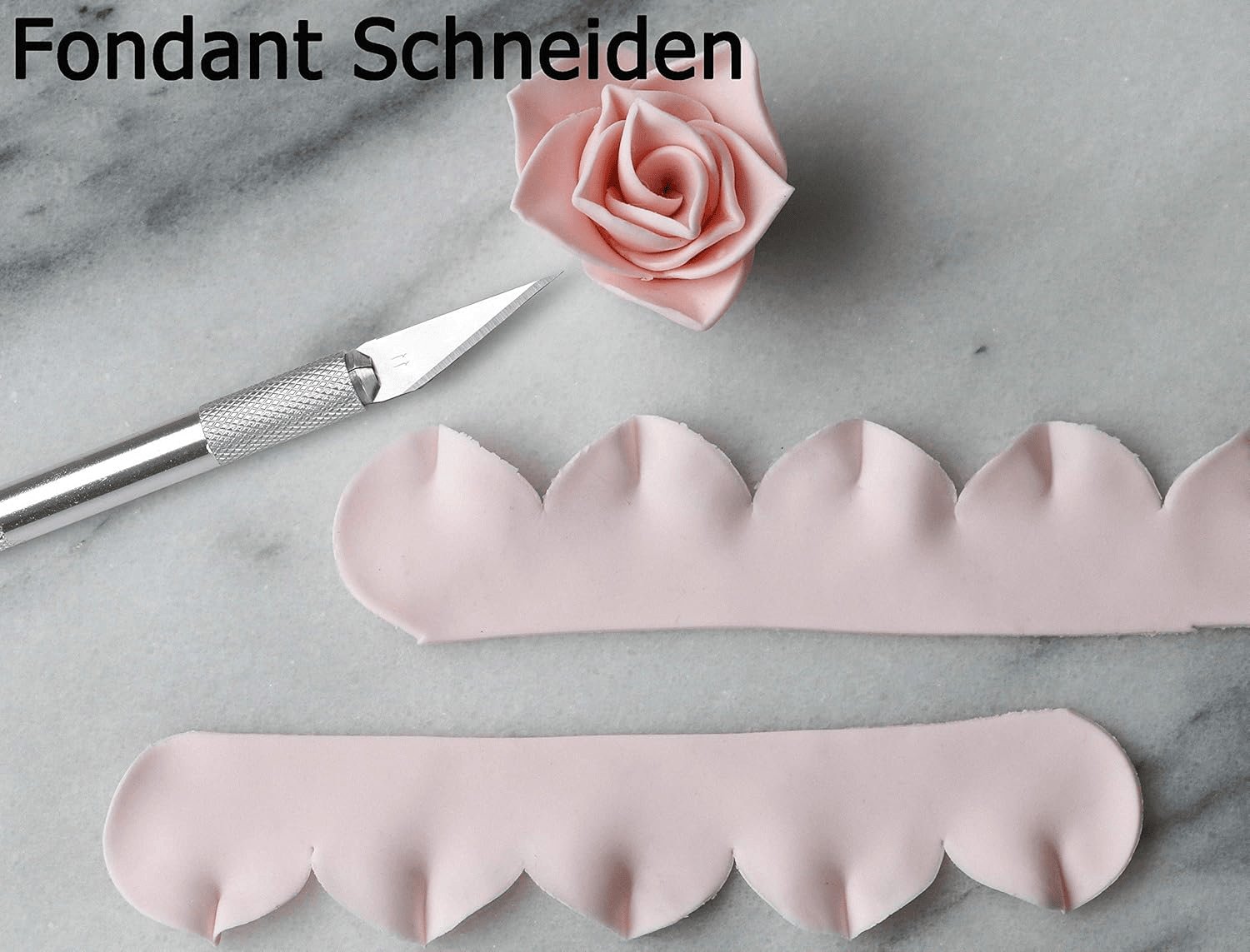 Dealkits Skalpell Set, Inkl. 10X SK5 Ersatzklingen Und Schutzkappe, Bastelmesser Cuttermesser Comfortline Hobby- Schnitzmesser Zum Schneiden Von Fondant Stoff Autofolie Basteln (Silber)