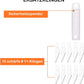Dealkits Skalpell Set, Inkl. 10X SK5 Ersatzklingen Und Schutzkappe, Bastelmesser Cuttermesser Comfortline Hobby- Schnitzmesser Zum Schneiden Von Fondant Stoff Autofolie Basteln (Silber)