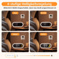 DOOMAY Moderner Digitaler Wecker Für Schlafzimmer & Nachttisch: Dual-Alarm Mit Va-Lcd-Display, 3 Helligkeitsstufen, Schlummerfunktion & Wochenendmodus – Type-C-Betrieben Mit Batterie-Backup