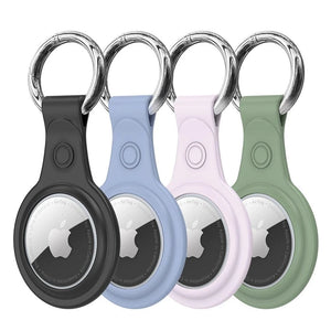 Dux Ducis Silicone Keychain Case for Apple AirTag – Pack of 4 