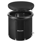 Eisbad mit aufblasbarem Aussenring und Abdeckung Ø 75 x 75 cm