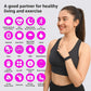 Fitness Armband Ohne Display Aktivitätstracker Damen Herren Mit Integriertem GPS, Pulsmesser, SPO₂ Schrittzähler, Schlafmonitor, Whatsapp Benachrichtigungen, 2 Armbänder Schwarz + Blau