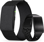 Fitness Tracker Damen Herren Ohne Display, Smartband Smartwatch 24/7 Aktivitäts Und Schlaftracker Mit Herzfrequenz Mit Ki-Analyse, 60 Tage Akkulaufzeit, 170+ Sportmodi, Kein ABO Erforderlich Schwarz