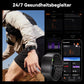 Fitness Tracker Damen Herren Ohne Display, Smartband Smartwatch 24/7 Aktivitäts Und Schlaftracker Mit Herzfrequenz Mit Ki-Analyse, 60 Tage Akkulaufzeit, 170+ Sportmodi, Kein ABO Erforderlich Schwarz