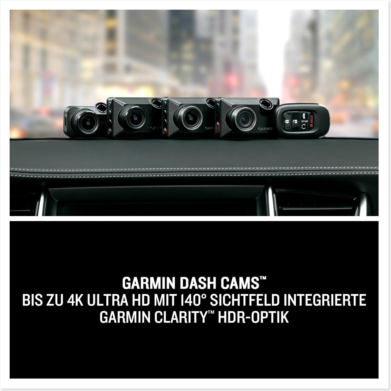 Garmin Dash Cam™ Mini 3 - Kleine Dash Cam Mit 1.080P Hd-Auflösung, 140° Bildwinkel, Garmin Clarity Polfilter Und Automatischer Unfallerkennung Dash Cam Mini 3