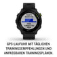 Garmin Forerunner 55 – Gps-Laufuhr Mit 1,04“ Always-On-Farbdisplay, Täglichen Trainingsempfehlungen, Laufzeitprognose, Sport-Apps, Schwarz Und Bis Zu 14 Tagen Akkulaufzeit. Schwarz / Single