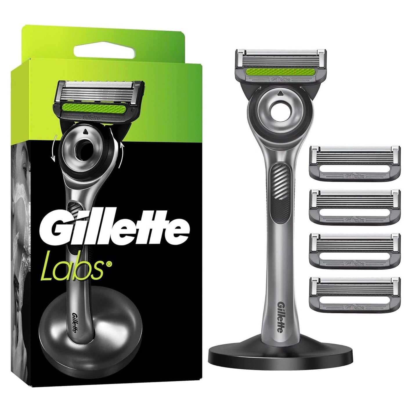 Gillette Labs 1 Handstück - 5 Ersatzklingen