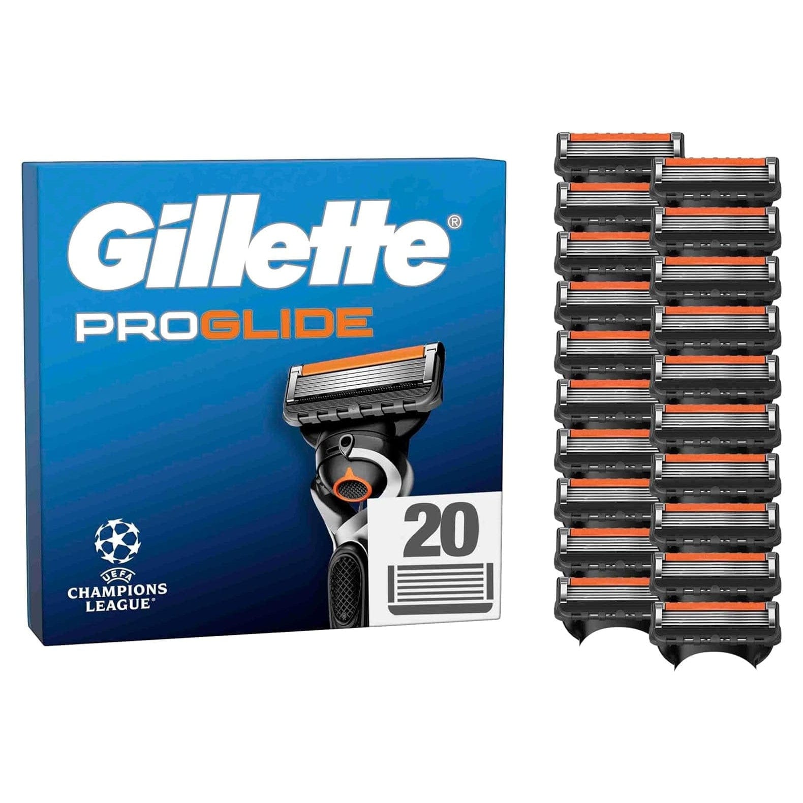 Gillette Proglide Ersatzklingen 20 Klingen