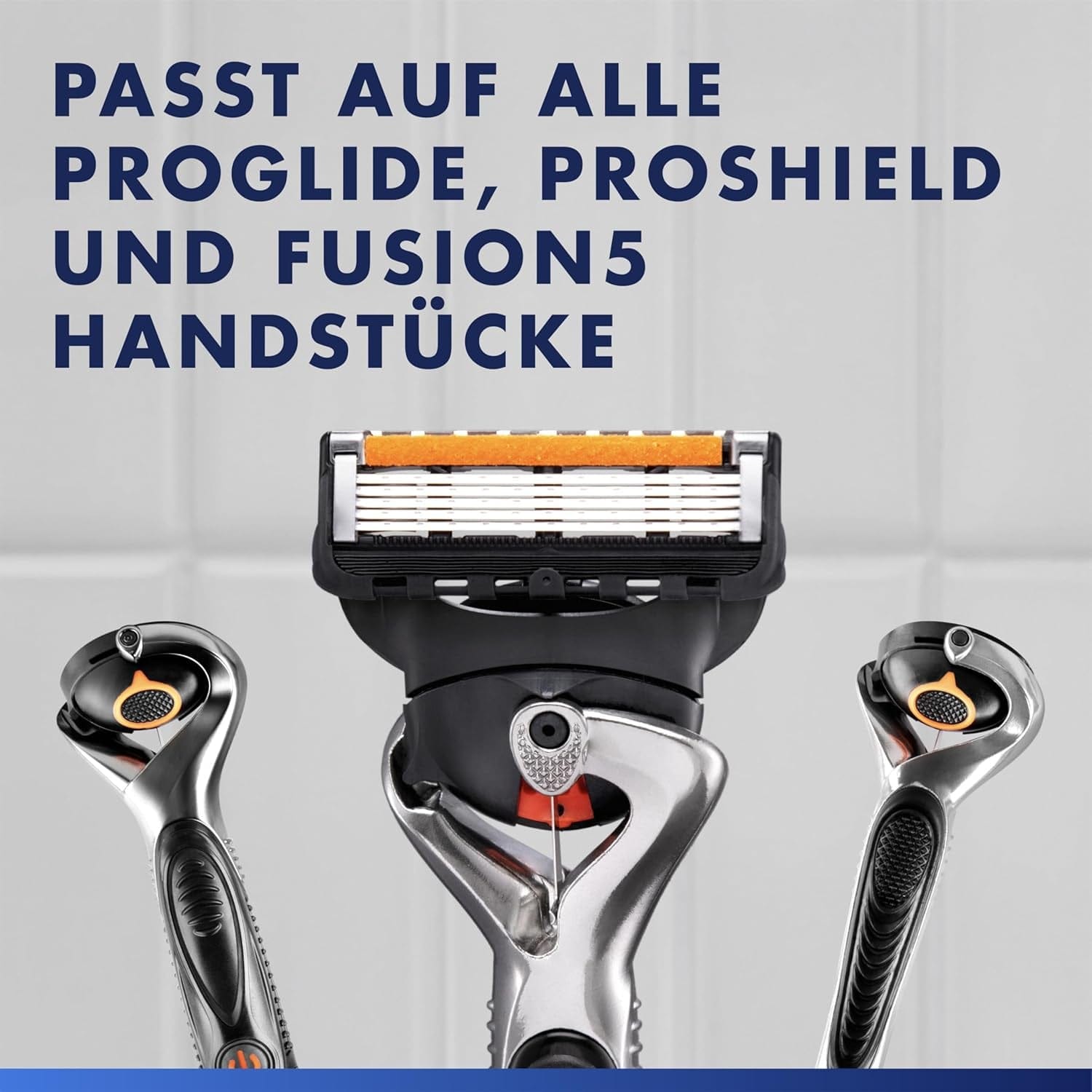 Gillette Proglide Klingen, 16 ORIGINAL Ersatzklingen, Rasierklingen Für Herren — 2X Gleitstreifen Vor Und Nach Den Klingen Und Everglide Gleitstreifen Für Unglaubliche Gründlichkeit Und Komfort 20 Klingen