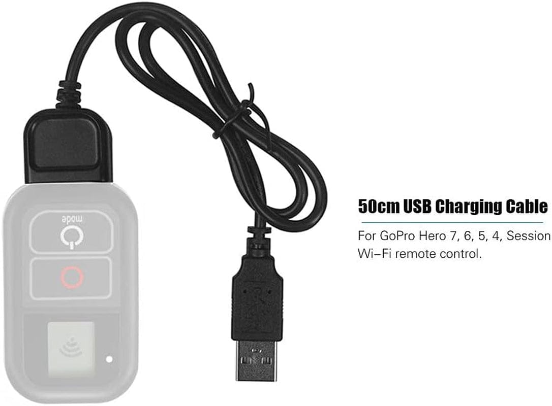 Gopro Compatible Wi-Fi Remote Charging Cable for Gopro HERO3 / HERO3+ / HERO4 Black / HERO4 Silver / HERO4 Session/Hero+ Lcd/Hero+ by ®