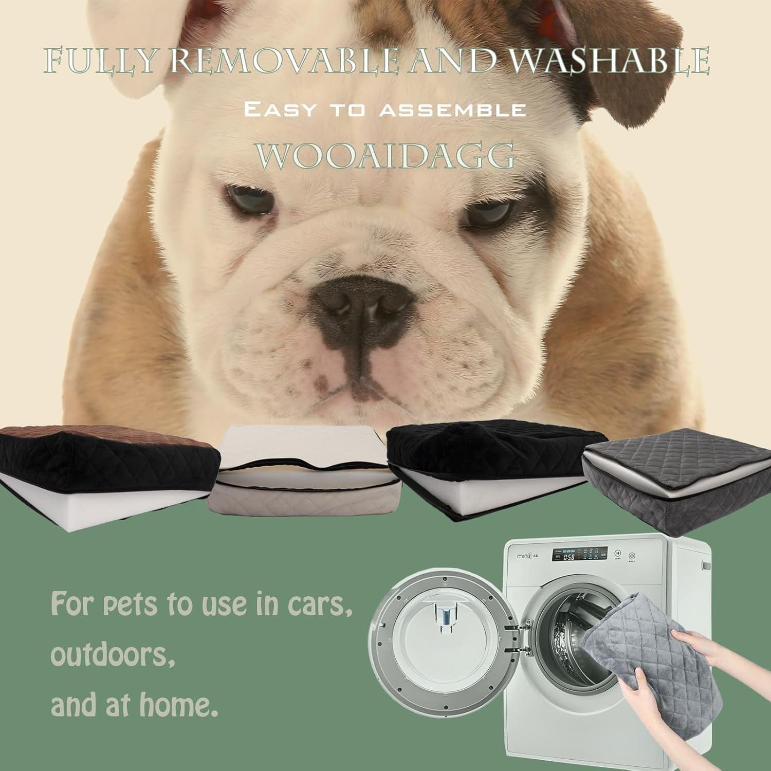 Hundeautositz Für Mittelgroßen Hund, Haustierreise-Autobett Mit Sicherheitsgurt Channle, Abnehmbarer Und Waschbarer Autohundesitz Mit Verstellbaren Gurten, (Red, Medium)