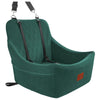 Hundeautositz für kleinere Hunde - Grün