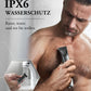 Intimrasierer Mann, Kensen 2 in 1 Rasierer Herren Intimbereich Wasserdicht Körperrasierer Herren Typ-C Bodygroom Herren Nass Trocken Intim Rasierer Männer Beine Brust Achselhöhle Leiste Aufsteckkämme Schwarz