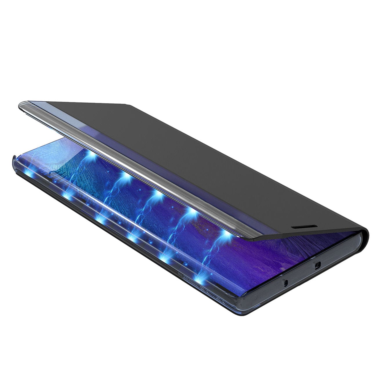 iPhone 16e Flip Cover with Stand - Black