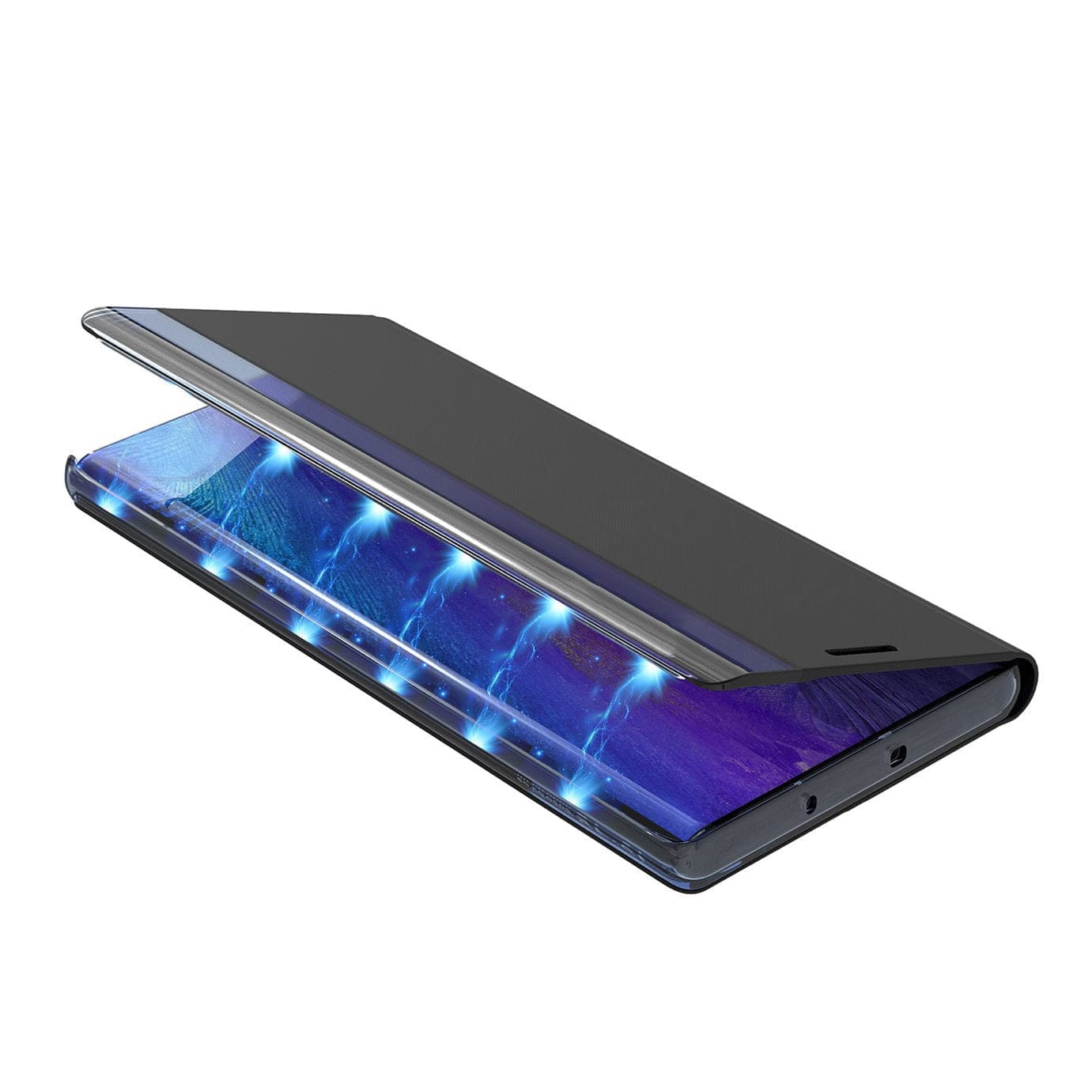 iPhone 16e Flip Cover with Stand - Black