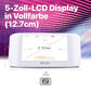 Iqair Airvisual Indoor Luftqualitätsmessgerät Für Innenräume. CO2 Messgerät & PM2.5 Feinstaubmonitor Mit App. Wifi Smart Air Quality Monitor Mit AQI Echtzeitdaten, Temperatur & Luftfeuchtigkeit