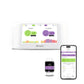 Iqair Airvisual Indoor Luftqualitätsmessgerät Für Innenräume. CO2 Messgerät & PM2.5 Feinstaubmonitor Mit App. Wifi Smart Air Quality Monitor Mit AQI Echtzeitdaten, Temperatur & Luftfeuchtigkeit Airvisual Indoor