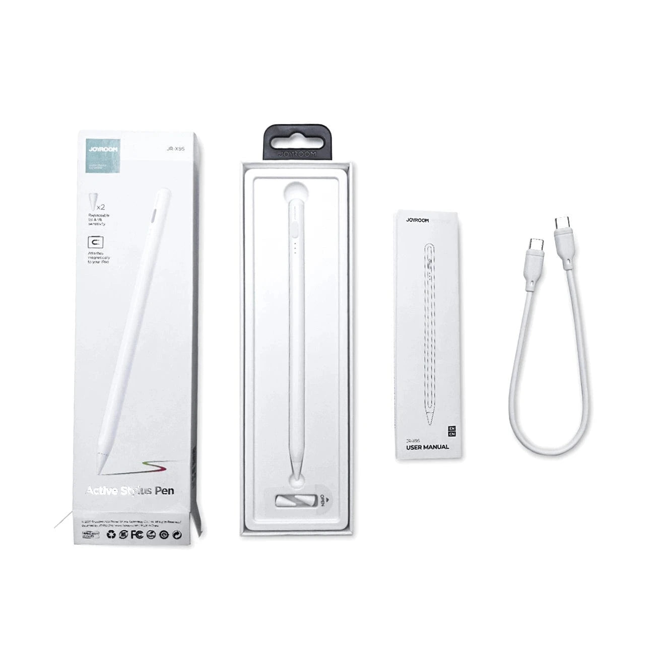 Joyroom JR-X9 Active Stylus for Apple iPad – White