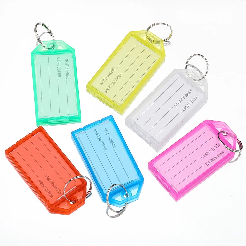 Key Tags with Flap Label Window  5 / Mixed