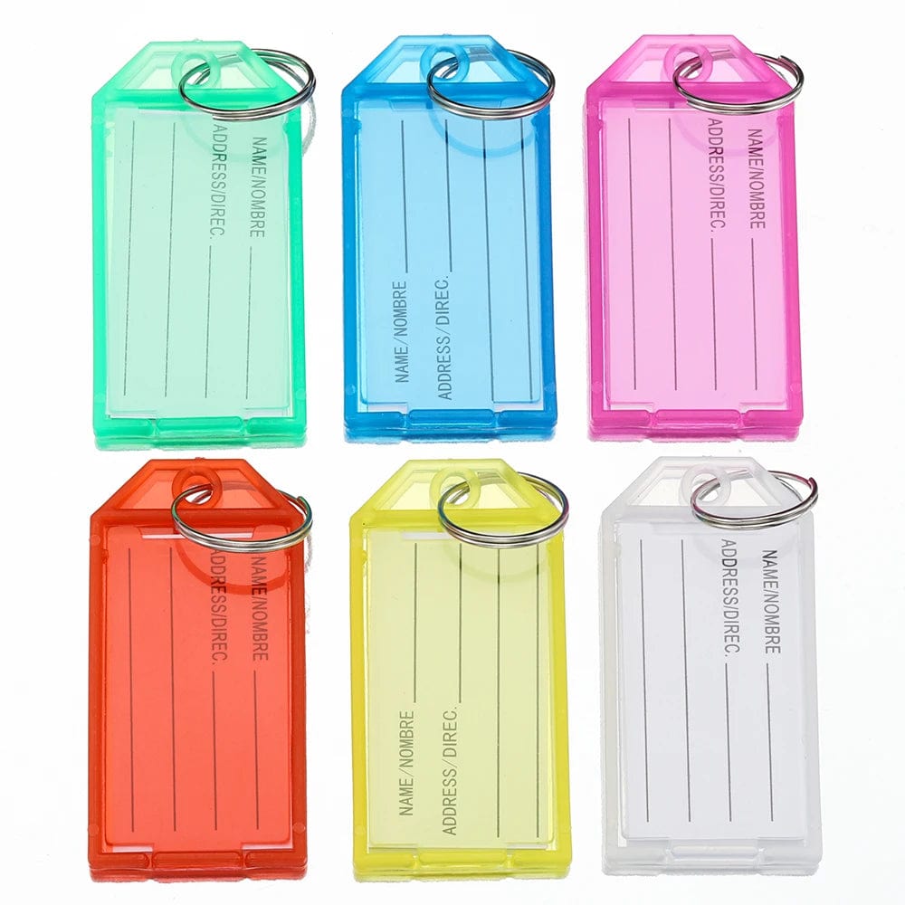 Key Tags with Flap Label Window  5 / Mixed