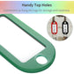 Key Tags with Split Ring Label Window 5 / Mixed