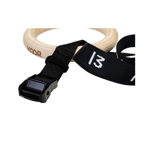 Koor Wooden Gymnastic Rings – Set of 2