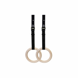 Koor Wooden Gymnastic Rings – Set of 2