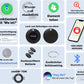 Lifemate Life Tag 8Er-Pack Für Apple „Wo Ist?” Netzwerk – IP67 Wasserfest, 12 Monate Batterie, Lost Mode Mit Ton, Einfache Koppelung Pet Tracking Device
