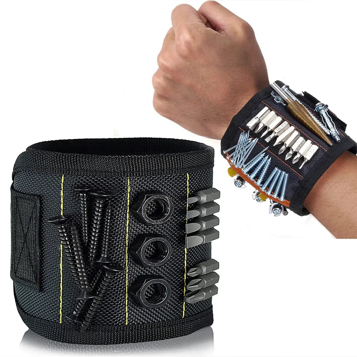 Magnetic Wristband for Holding Screws 