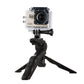 Mount with a mini tripod for GoPro SJCAM action cameras black universal