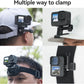 Multifunktions-Kopfband, Kopfgurt Kappenhalterung Mit Telefonclip Vertikale Halterung Kit 2-In-1 Handy POV Halterung Für Gopro Hero Insta360 DJI Action Iphone Android, Video, Vlog