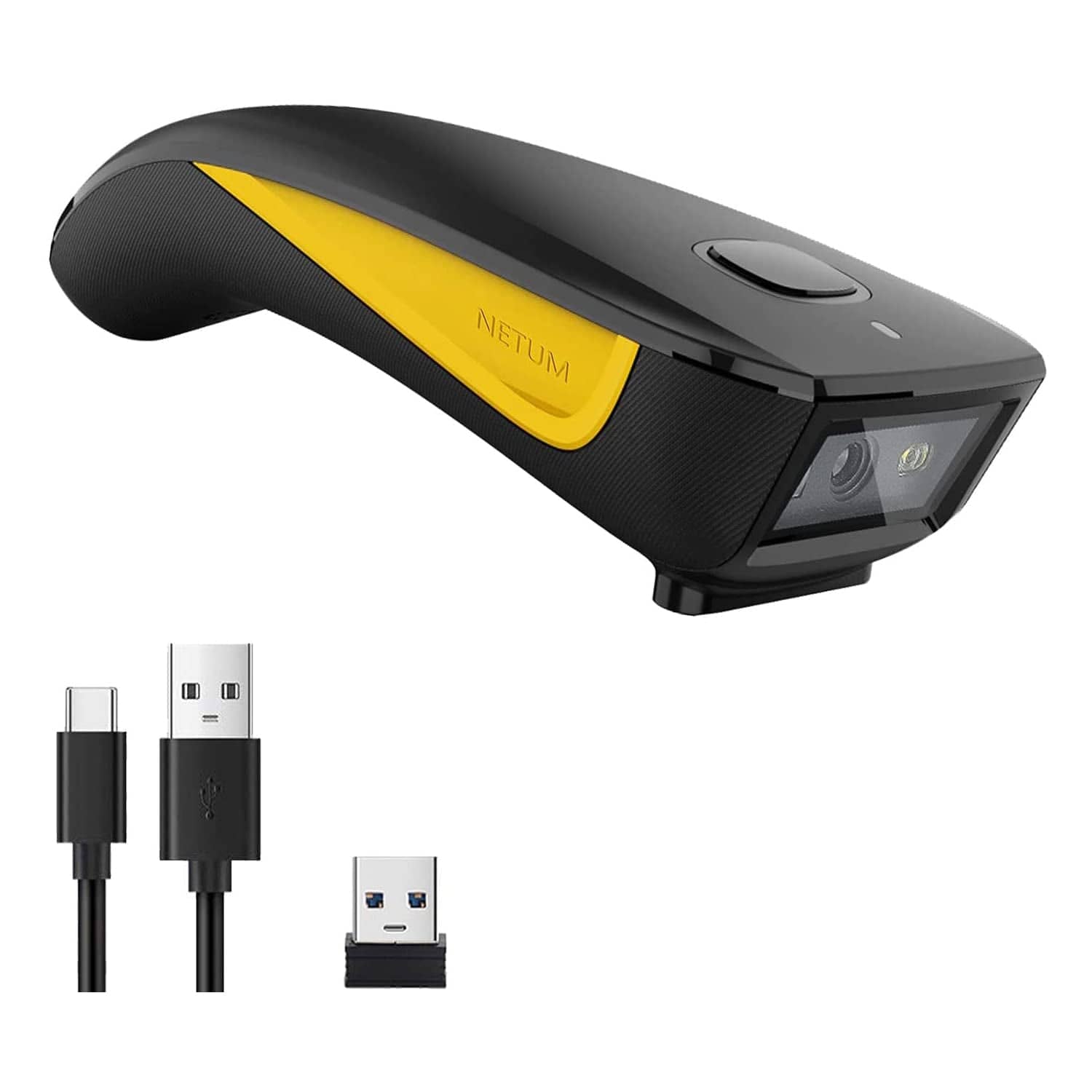 NETUM C750 Wireless Barcode Scanner Bluetooth Kompatibel Kleine Tasche USB 1D 2D QR Code Scanner Für Inventar, Barcode Image Reader Für Tablet Iphone Ipad Android Ios PC POS.