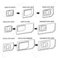 Noosa SIM Card Adapter Set + Key - White universal