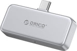 ORICO 512GB Externe SSD Bis Zu 2000 Mb/S Flashpod, Portable SSD Mit 4K 60Hz Prores Aufzeichnung Und Speicherung, Nur Kompatibel Mit Iphone 15/16 Series, Smartphone, Computer Mit Typ-C Anschluss S20 512Gb