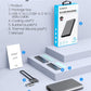 ORICO Dual M.2 Nvme SATA SSD Gehäuse, USB C Auf M2 Adapter Für M Key Pcie, B+M Key, B Key 2230/2242/2260/2280 M.2 Ssds, Werkzeuglose Aluminium M2 Docking Station Bis Zu 2X4Tb SSD- AM2-2S M.2 Nvme 10Gbps