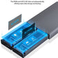 ORICO Dual M.2 Nvme SATA SSD Gehäuse, USB C Auf M2 Adapter Für M Key Pcie, B+M Key, B Key 2230/2242/2260/2280 M.2 Ssds, Werkzeuglose Aluminium M2 Docking Station Bis Zu 2X4Tb SSD- AM2-2S M.2 Nvme 10Gbps