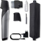 Panasonic ER-GK80-S503 Wiederaufladbarer Körperschneider Für Herren (Taschenform, I-Shaper, Edelstahl, Lange Akkulaufzeit, Zubehör Für Feine Zonen, 20 Längen, 2 Kämme Und Hülle), Schwarz Er-Gk80-S503 / Single