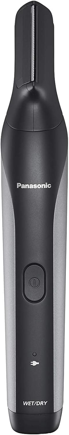 Panasonic ER-GK80-S503 Wiederaufladbarer Körperschneider Für Herren (Taschenform, I-Shaper, Edelstahl, Lange Akkulaufzeit, Zubehör Für Feine Zonen, 20 Längen, 2 Kämme Und Hülle), Schwarz Er-Gk80-S503 / Single