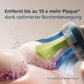 Philips Sonicare C3 Premium Plaque Defense, Original Ersatzbürstenköpfe, Schwarz, 6Er-Pack, HX9046/88