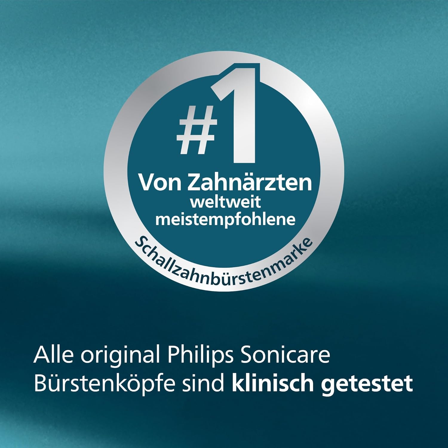 Philips Sonicare G3 Premium Gum Care, Original Ersatzbürstenköpfe, Schwarz, 6Er-Pack, HX9056/88