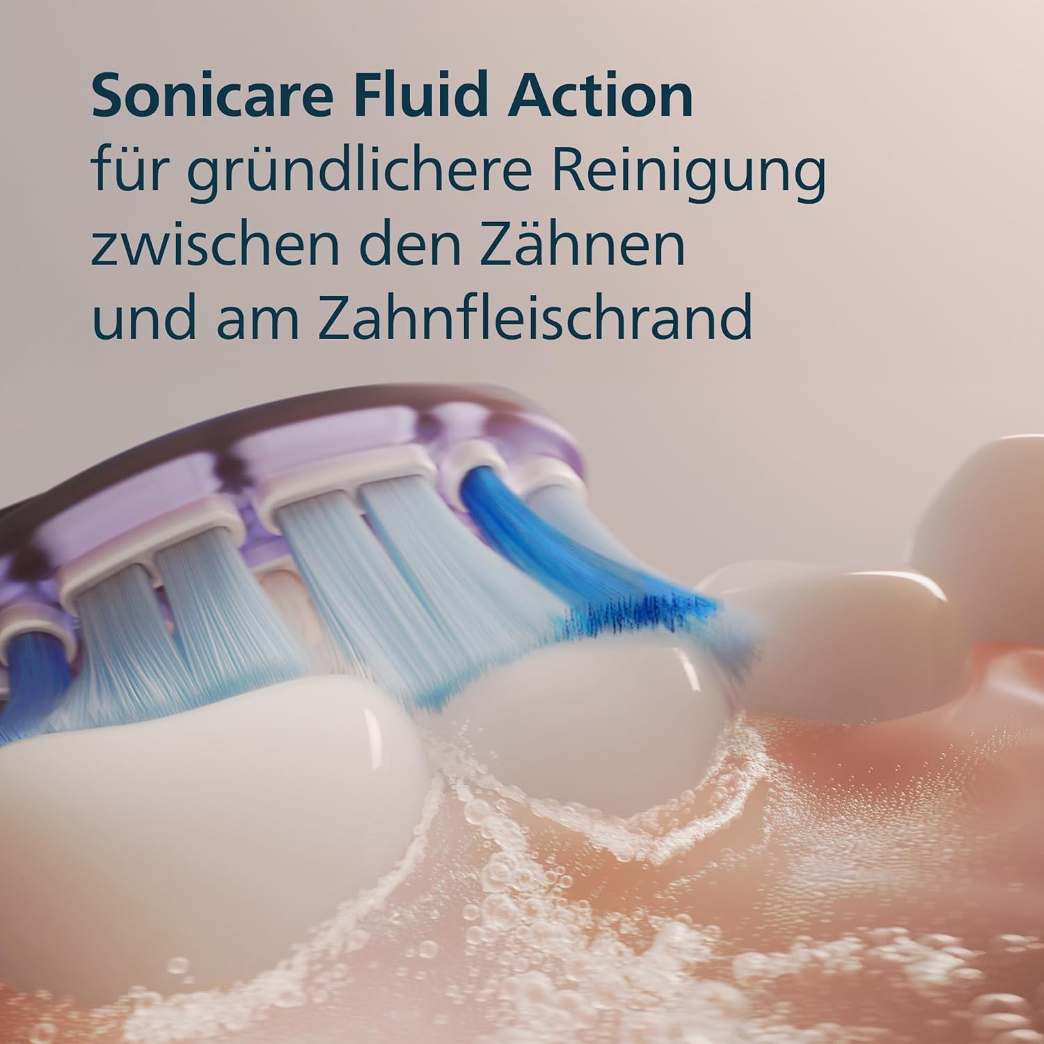 Philips Sonicare G3 Premium Gum Care, Original Ersatzbürstenköpfe, Schwarz, 6Er-Pack, HX9056/88