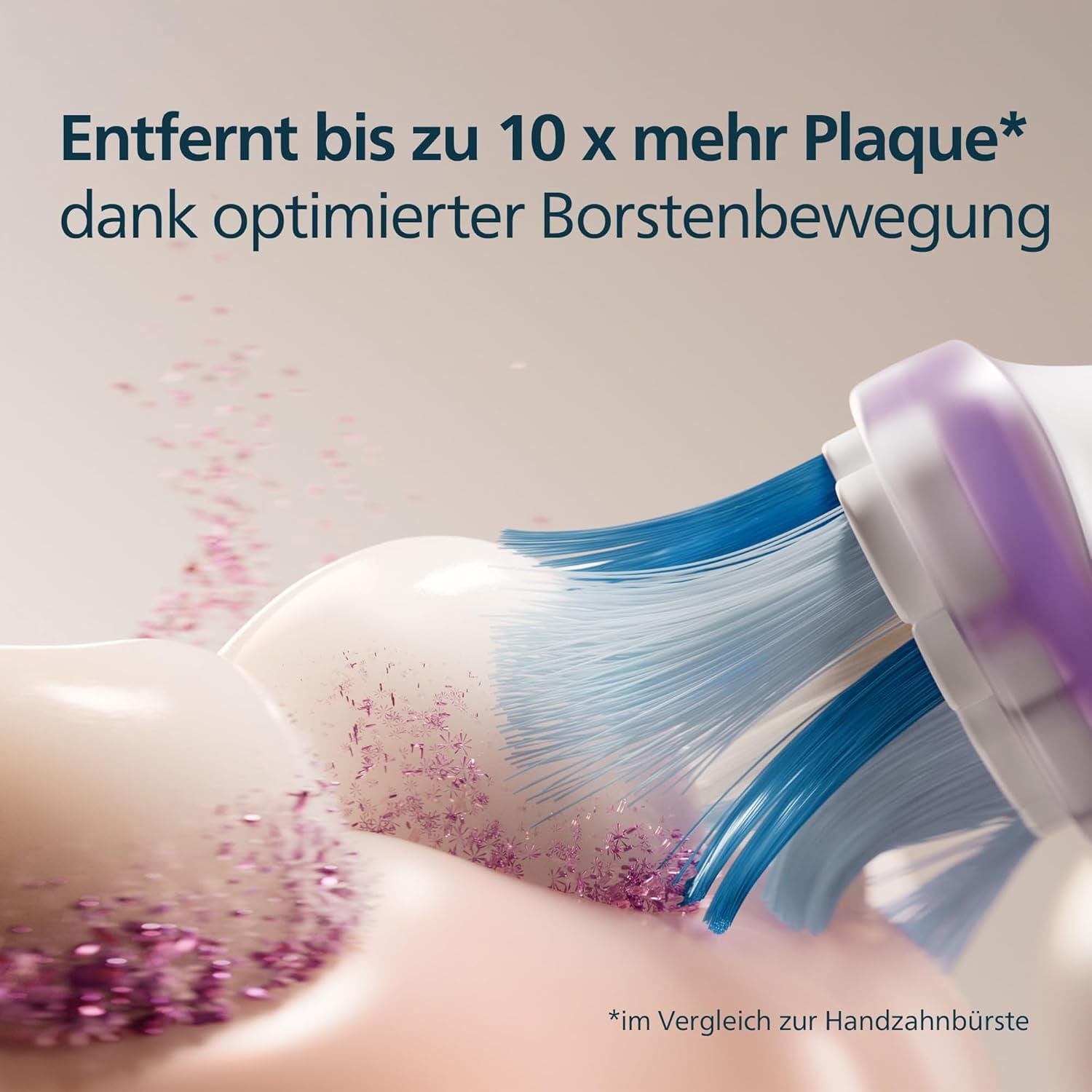 Philips Sonicare G3 Premium Gum Care, Original Ersatzbürstenköpfe, Weiß, 4Er-Pack, HX9054/87