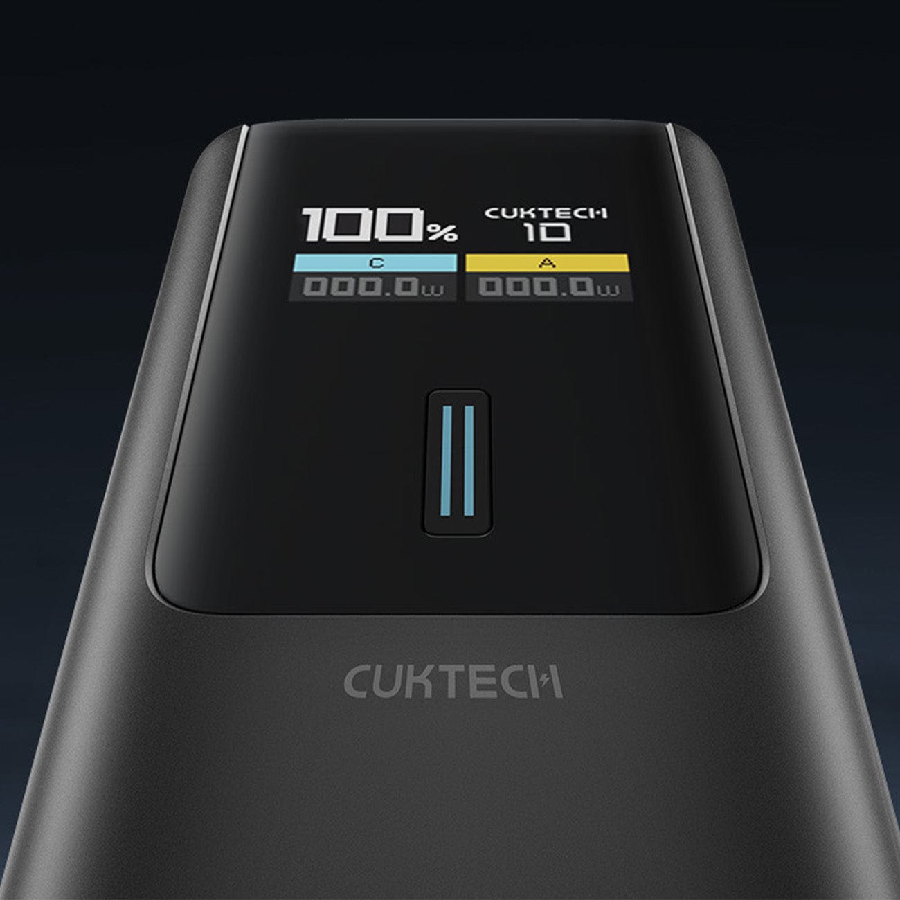 Powerbank Cuktech CKPB100PGLBL 150W 10000mAh USB-C USB-A - black