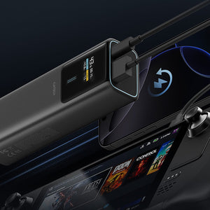 Powerbank Cuktech CKPB100PGLBL 150W 10000mAh USB-C USB-A - black