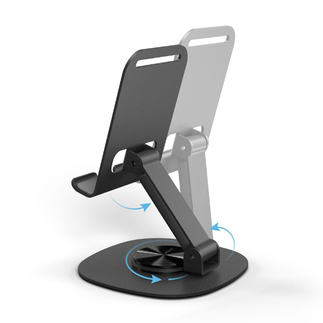 Puro Tilt Pro Aluminum Phone/Tablet Stand - Dark Gray