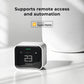 Qingping Air Monitor Lite, Apple Homekit Kompatibel Wi-Fi Smart Luftqualität Messgerät Erkennt Indoor CO2, PM2.5, PM10, Temperatur Und Luftfeuchtigkeit, Luftmessgerät