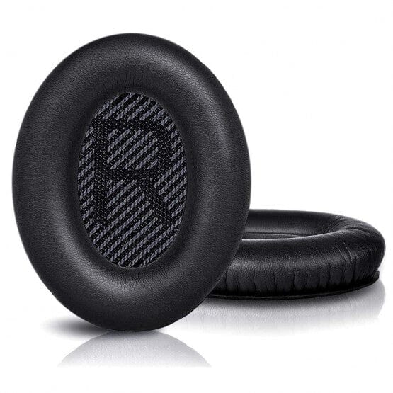Replacement earpads suitable for Bose QuietComfort QC2, QC15, QC25, QC35, AE2, AE2i, AE2w, SoundTrue, and SoundLink headphones  Black