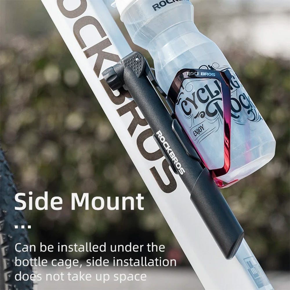 Rockbros bicycle pump - black